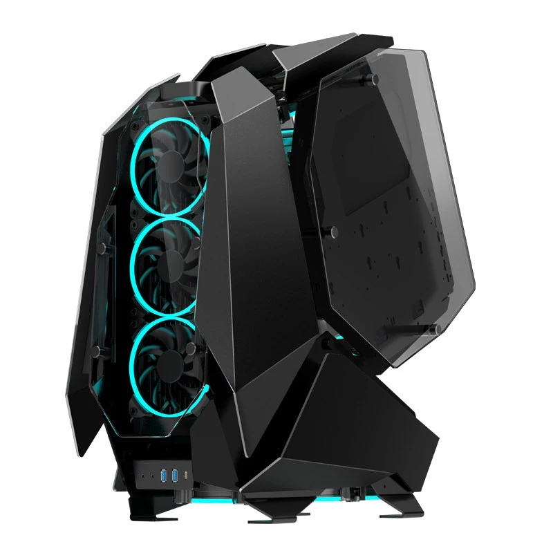 PC skriňa Jonsbo MOD5, ATX, čierna