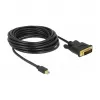 Videokábel adaptér DeLOCK 83991 Mini DisplayPort na DVI-D 5 m