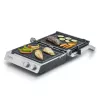 Caso Dvojitý kontaktný gril | SteakChef | Kontaktný gril | 2000 W | Nerez