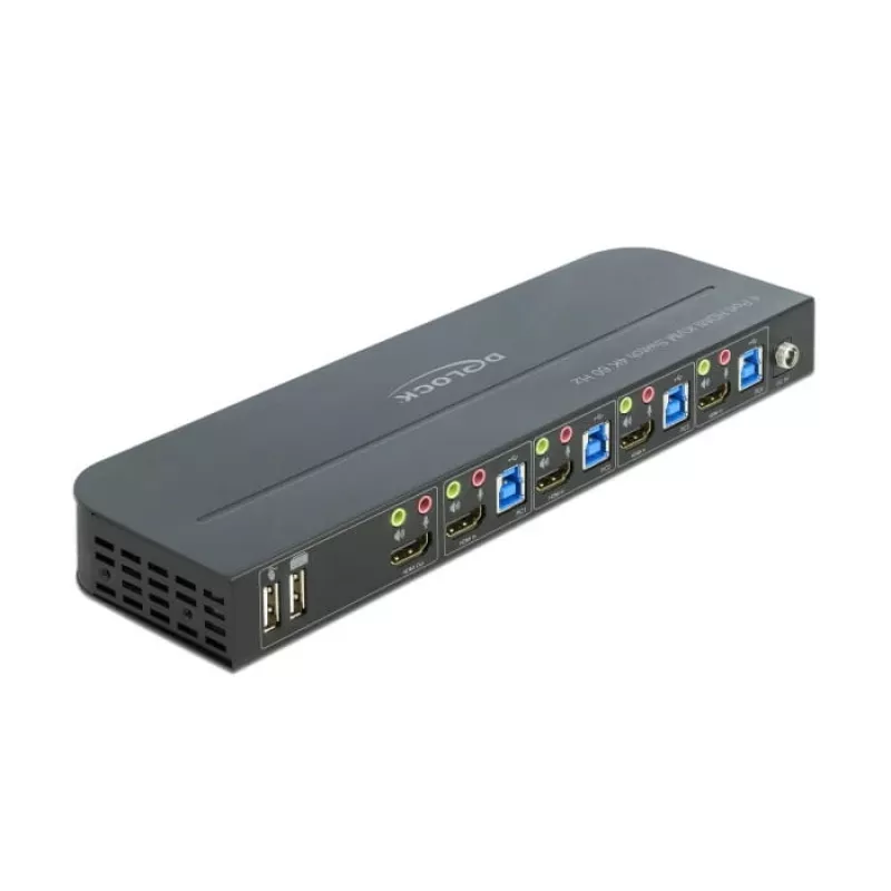 KVM switch DeLOCK 11483 čierny