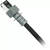 Sieťový kábel PatchSee PCI6-DPF/100 RJ-45 Cat6a 30 m čierny