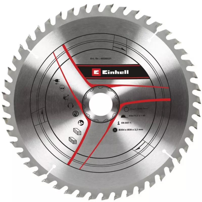 KWB pílový kotúč HW Ø 254 x 30 mm, 3,2 mm, 48 zubov