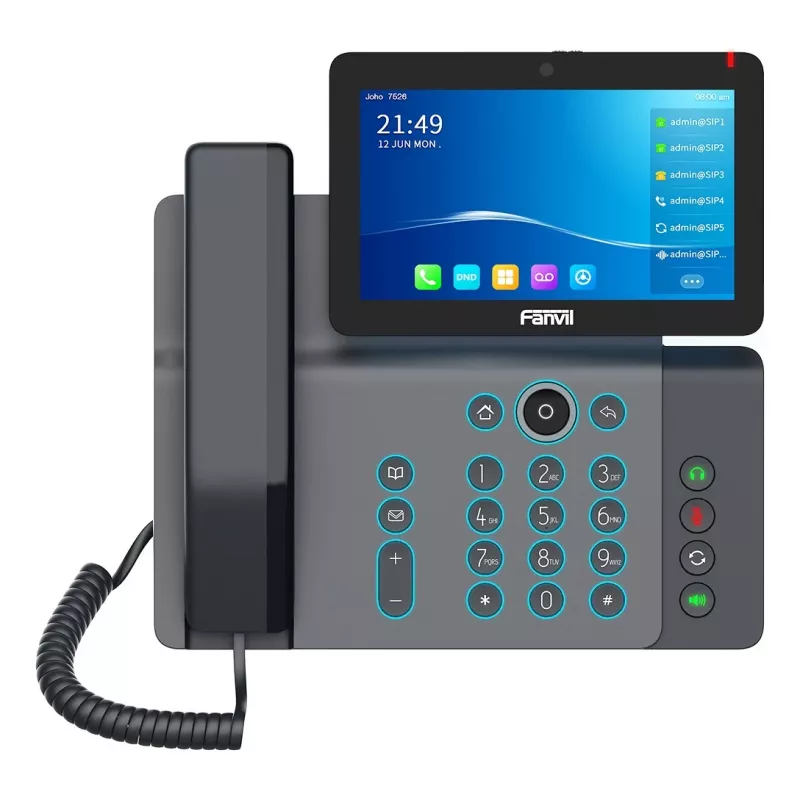 Fanvil V67 IP telefón čierny 20 liniek LCD Wi-Fi
