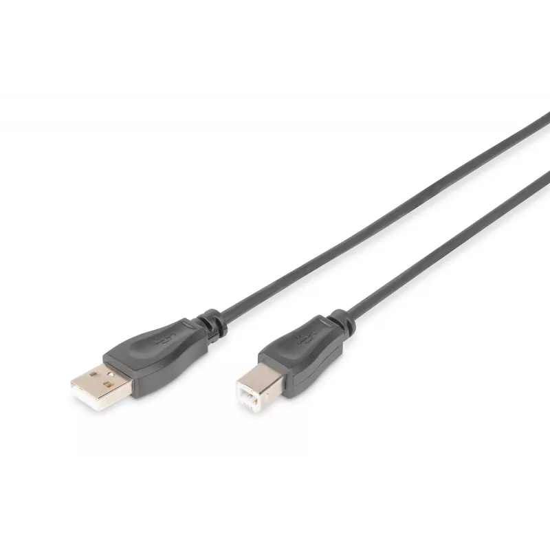 Digitus ASSMANN - USB kábel - USB Type-A, 4-pin (M) - USB Type-B, 4-pin (M) - 1 m (USB / Hi-Speed USB) - čierny (AK-300105-010-S)