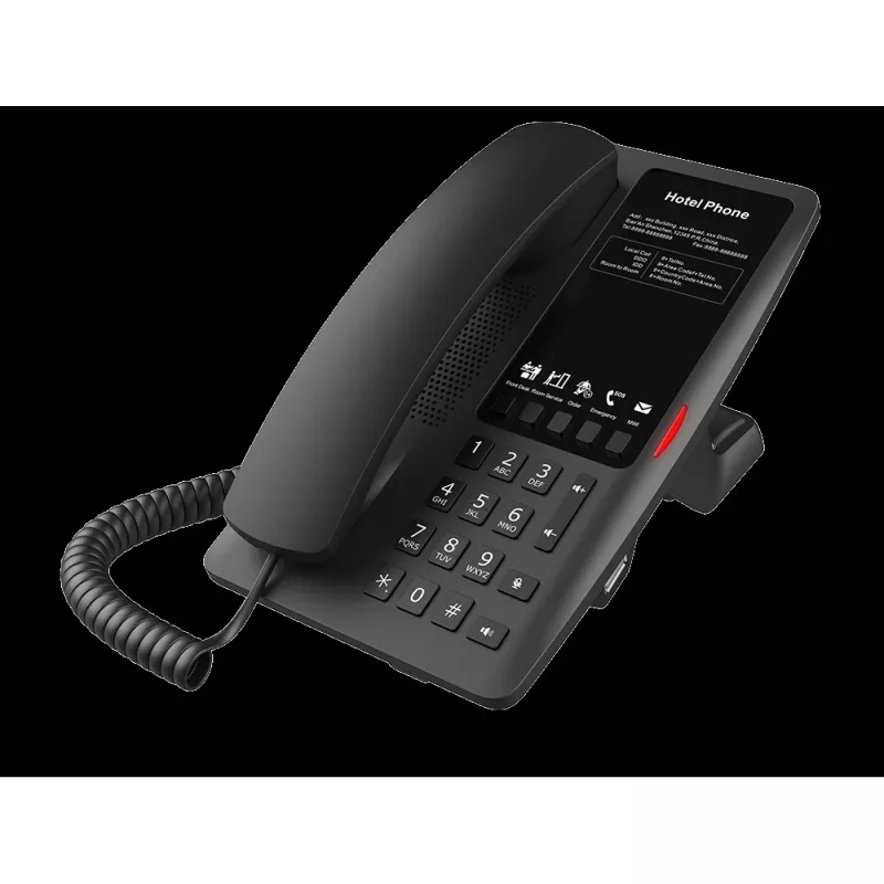 IP telefón Fanvil H4W-čierny – HD audio, Wi‑Fi podpora