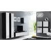 Cama Square skriňa VIGO 50/50/30 čierna/biela lesk