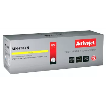Activejet ATH-201YN toner pre tlačiarne HP HP 201A CF402A CRG045 náhrada; Supreme; 1400 strán; žltá