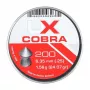 Umarex Cobra Pointed Ribbed 121-258 diabolky do vzduchovky 6,35 mm, 200 ks