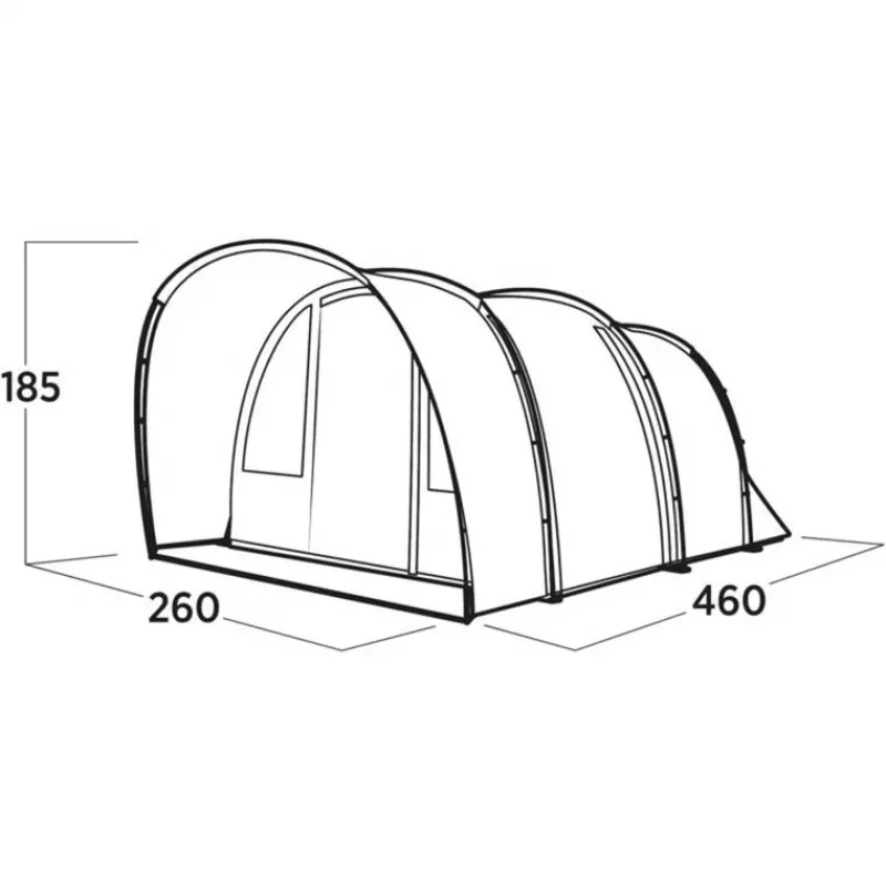Easy Camp stan | Skarvan 4 | 4 osoby | modrý