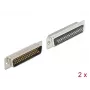 D-Sub HD 50-pin samec kov spájkovacia verzia 2 kusy DeLOCK 66705