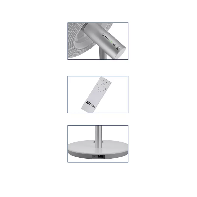 Domáci ventilátor bez lopatiek, Termozeta, Airzeta Titanium Cordless