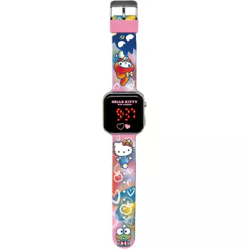 Detské hodinky Euroswan Hello Kitty HK50151 s LED displejom
