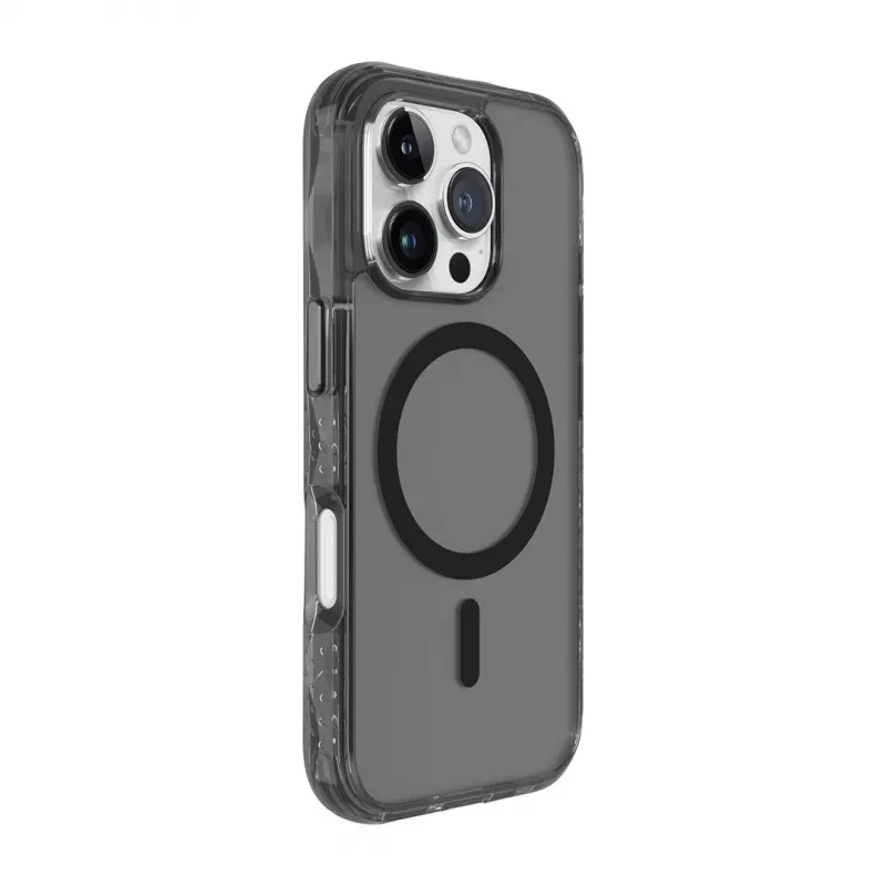 Kryt LAUT CRYSTAL MATTER X iPhone 16 Pro Max transparentný čierny