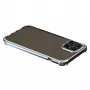 Soft case Devia pre iPhone 12 Pro Max — nárazuvzdorné trblietavé strieborná