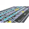 Logickeyboard LKB-RESB-TM-UK Office Bluetooth QWERTY klávesnica sivá titanium