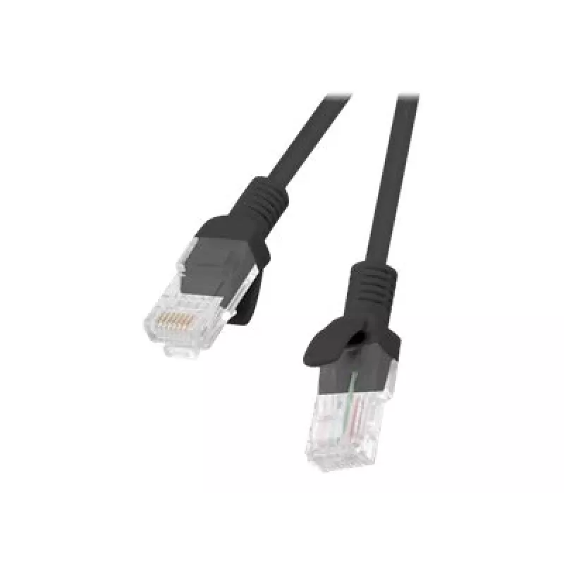 Sieťový kábel LANBERG Cat5e PCU5-10CC-1500-BK RJ-45 na RJ-45 15 m čierny U/UTP