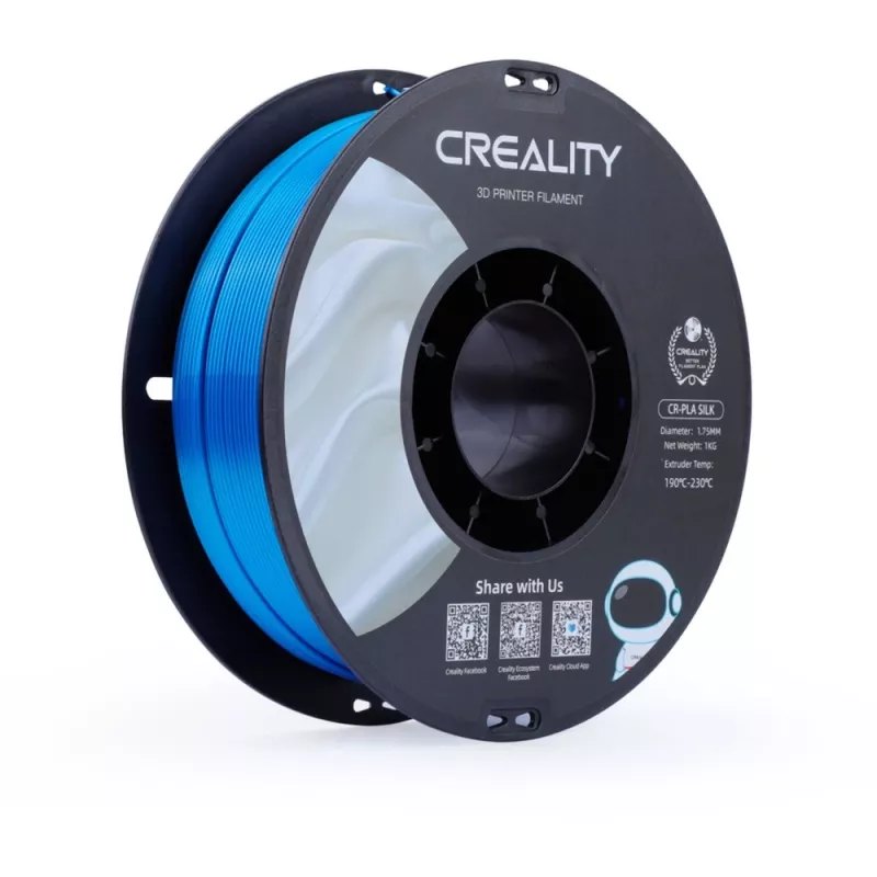 Materiál pre 3D tlač Creality 3D 3301120006 hodvábna modrá 1 kg 1,75 mm