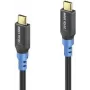 USB kábel PureLink FI-U400-003 USB4 Gen 2x2 0,3 m USB-C čierny modrý
