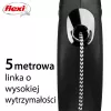 Flexi New CLASSIC 5 m čierne psie navíjacie vodítko