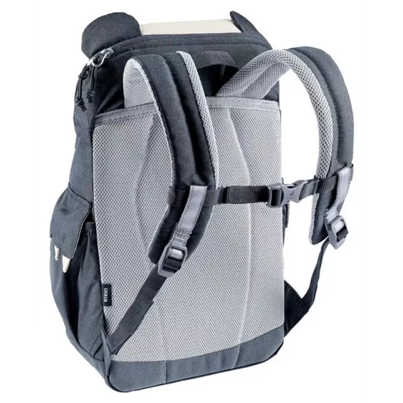 Kompaktný denný batoh DEUTER Kikki — polyester 8 l, 350×200×170 mm, 310 g, čierny/biely