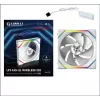 Lian Li UNI FAN SL Wireless 120 Reverse Blade G99.12RSL1W1W.00 skriňový ventilátor 120 mm ARGB PWM, biely