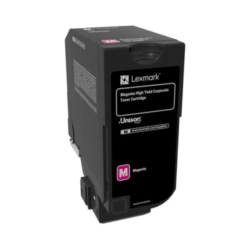 Lexmark 74C2HME tonerová sada purpurová Return Program Corporate. 12K strán