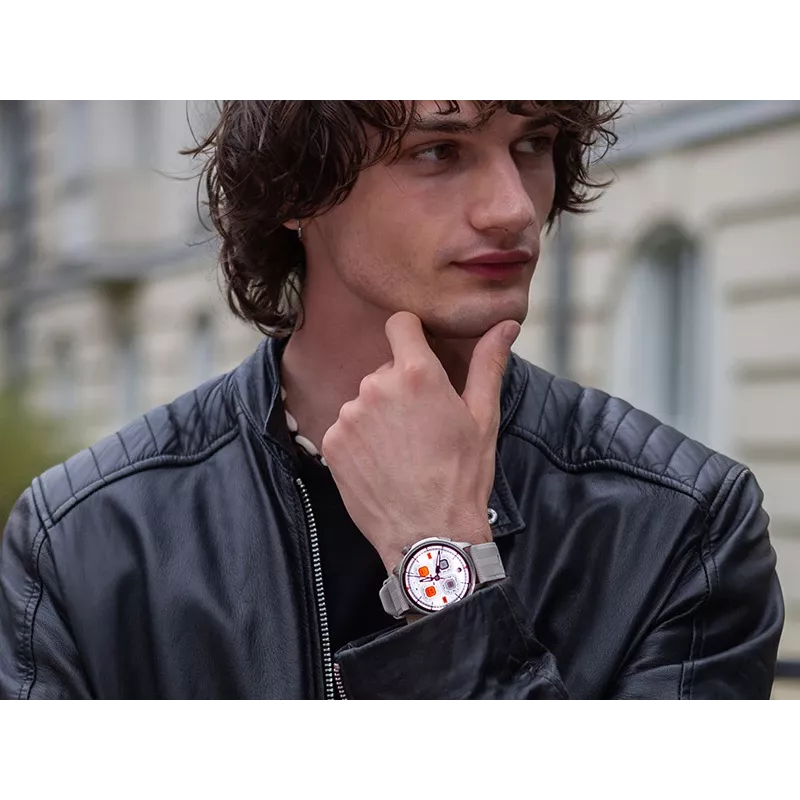 Smartwatch TRACER SM7 Astral Starlight — Bluetooth, merač tepovej frekvencie