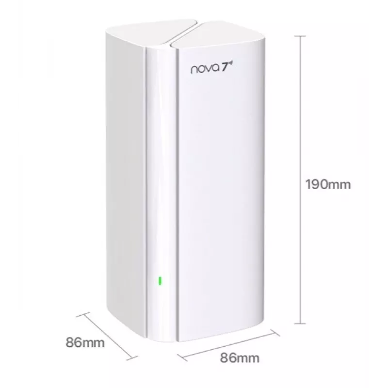 Tenda Nova EE3 Pro (3 ks) systém Mesh Wi-Fi 7, biely