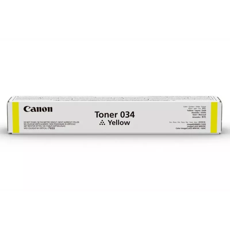 Canon 034 tonerkazeta 1 kus originálna žltá