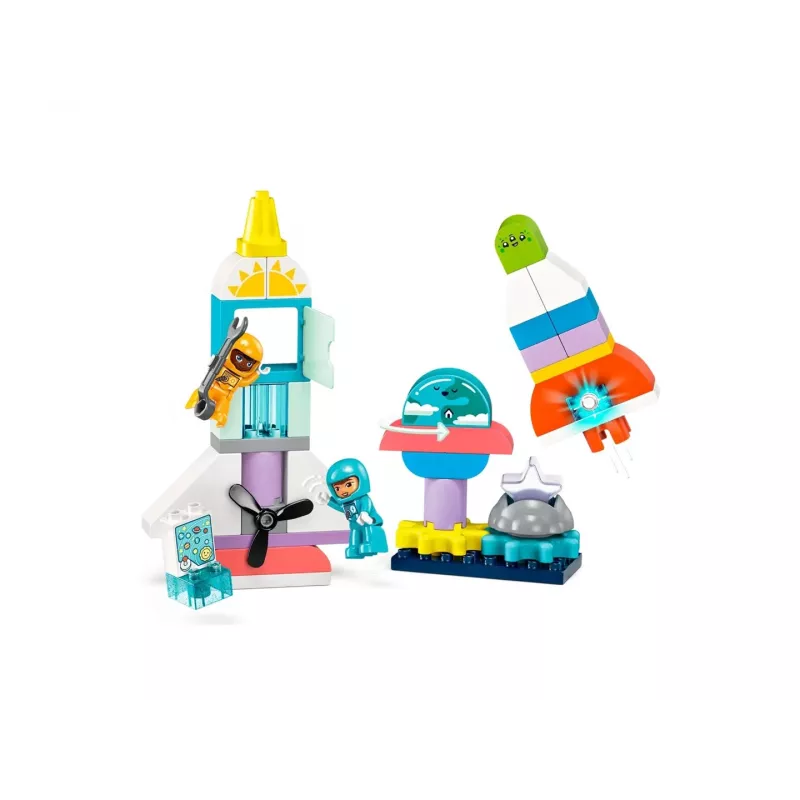 LEGO DUPLO 3in1 Space Shuttle Adventure raketová hračka 10422