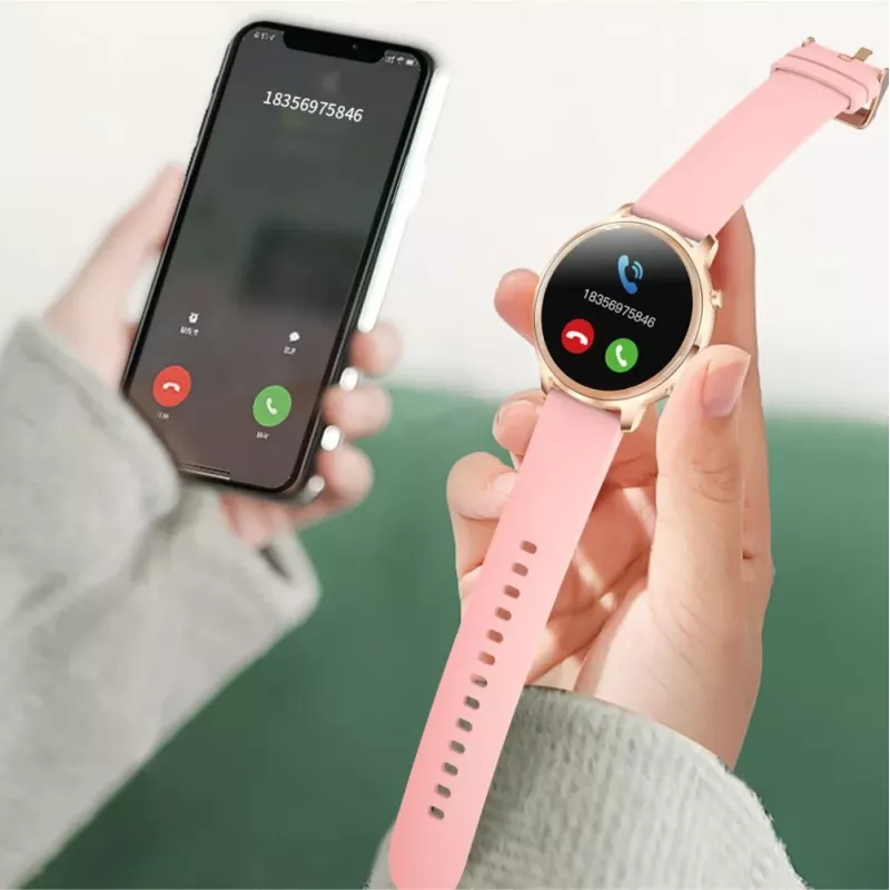 Smartwatch Manta Kelly 3,35 cm ružová