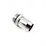 XSPC konektor rovný G1/4 palca AG na 13 mm ID - chróm strieborný