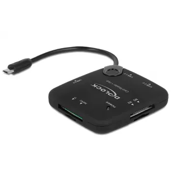 Čítačka kariet DeLOCK 65529 USB 2.0 čierna