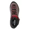 Salewa MTN Trainer Mid GTX pánske dospelé Charcoal, sivá, červená