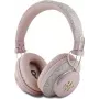 GUESS bezdrôtová Bluetooth náhlavná súprava 4G Metal Logo ružová, GUBHS72P4FC4MP, univerzálna (GUBHS72P4FC4MP)