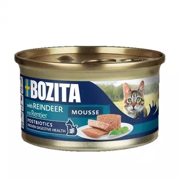 Bozita Mousse Reindeer mokré krmivo pre mačky 85 g