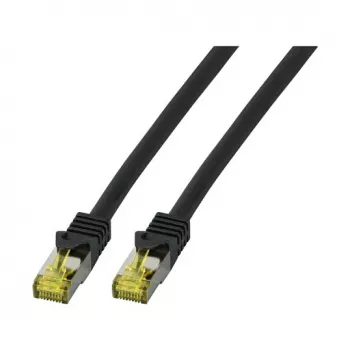 EFB-Elektronik RJ45 patch kábel Cat.6A S/FTP LSZHCat.7 surový kábel čierny 0,25m výrobca: EFB Elektronik (MK7001.0,25B)