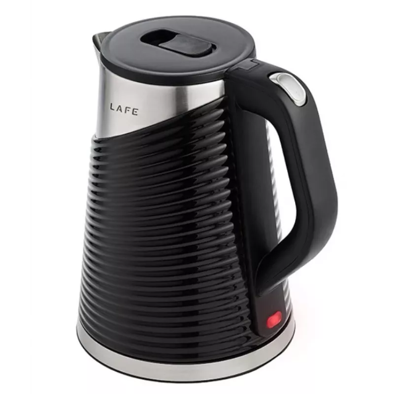 Rýchlovarná kanvica LAFE 1,8 l 2200 W Elegant čierna