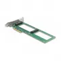 DeLOCK PCI Express 4.0 x8 karta na 2 x interné U.2 NVMe SFF-8639 bifurkácia