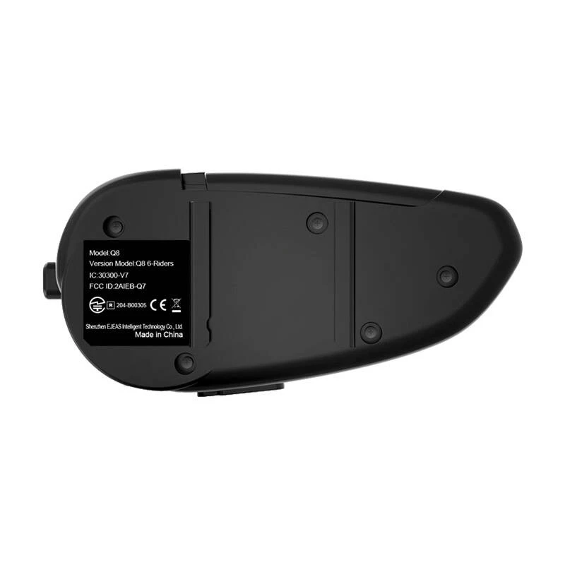 Motocyklový interkom EJEAS Q8 Bluetooth komunikátor do prilby, interkom s dlhým dosahom
