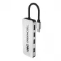 USB hub Green Cell HUB-GC-C4A — 4-portový USB-C 3.0 hub