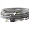Goobay CAT 8.1 patch kábel, S/FTP (PiMF), sivý, 3 m - LSZH bez halogénov, meď AWG 24 (55138)