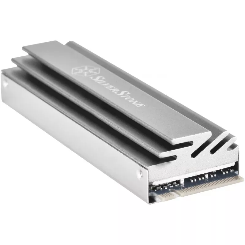 Pasívny chladič M.2 SILVERSTONE TP04 — hliníkový chladič pre SSD M.2 (SST-TP04)