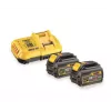 DeWalt DCB118T2-QW XR FLEXVOLT štartovacia sada, 2 batérie 54 V 2 Ah a nabíjačka