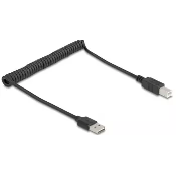 USB kábel DeLOCK 90130 USB 2.0 0,8 m čierny