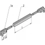 SCHROFF vodiaca lišta typ príslušenstvo, PC, 280 mm (24568-381)