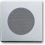 BUSCH JAEGER 8200-0-0080 - hliník - strieborná - konvenčný - Busch-Jaeger - reproduktorová vložka 8223 U - 63 mm - 63 mm