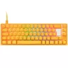 Ducky One 3 SF žltá herná klávesnica USB mechanická RGB LED