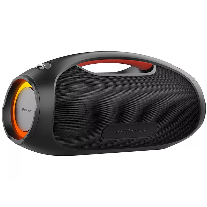 Stereo prenosný reproduktor TRACER TRAGLO47226 — bezdrôtový Bluetooth 5.3, 60 W RMS, 12 h batéria, čierny