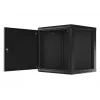 Nástenný rack Lanberg WF01-6612-00B 12U čierna